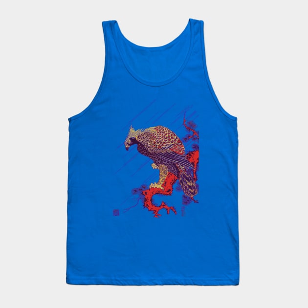 Splatter Art Falcon Tank Top by SenecaReads